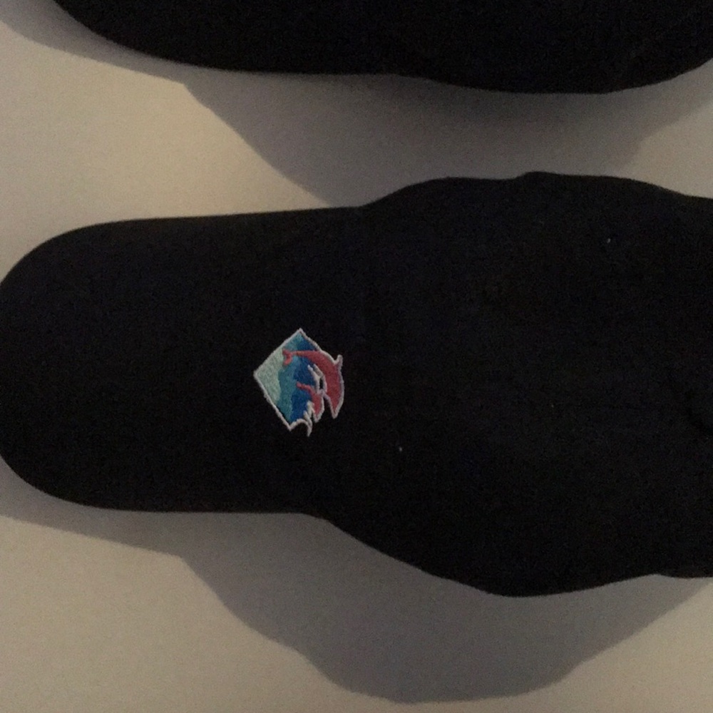 Pink dolphin dad hat